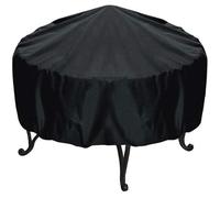 Housse pour brasero - Rond - Étanche - 122x46 cm - Cordon ourlé