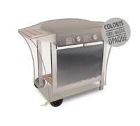 Housse Pour Chariot Plancha Cover One - 110 X 60 X 60 Cm Gris