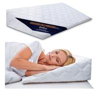 Housse pour coussin cale lit et coussin dossier canapé tête de lit coussin lecture reflux adulte 45x90 cm