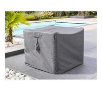 Housse Pour Fauteuil De Jardin Hambo M Gris - 120 X 105 X 100 Cm - Hespéride Blanc