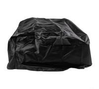 Housse pour four à pizza Cozze 90347 17" - Résistante aux intempéries et à la déchirure - Avec cordon de serrage et poignées - Coupe-vent, anti-saleté et anti-humidité - Noir (58 x 58 x 28 cm)