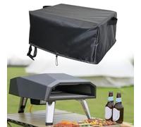 Housse pour four à pizza d'extérieur en tissu Oxford résistant aux intempéries et sangles réglables pour un maintien sûr (62 x 62 x 28 cm)