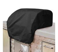 Housse pour gril encastrable Protecteur ustensiles barbecue imperméable | Housse de dessus pour gril encastrable Protecteur Ustensiles Barbecue Pour Jardin, Cour, Terrasse, Pelous
