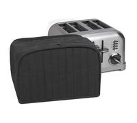 Housse pour grille-pain à quatre tranches lavable en machine en coton/polyester, noir RITZ