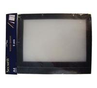 Housse pour menu A4, noir, set de 5 Noir G