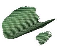 Housse pour parapluie, protection UV, conception imperméable, vert-b, 280 cm Banane-a