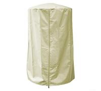 Housse pour parasol Chauffant Pyramidale 96.5cm Imperméable Housse(beige) | Imperméable, anti-UV, tissu Oxford , protège pluie et neige, fit 96.5cm hauteur