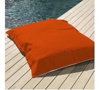Housse pour Pouf Géant XXL 180x140cm Flottant pour Piscine - Orange