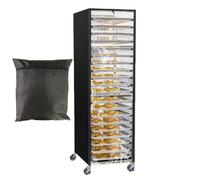 Housse Pour Rack À Protection Imperméable Anti-Poussière Avec Fenêtre
