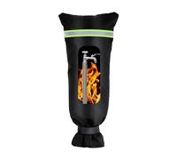 Housse Pour Robinet Exterieur, Housse de Protection Robinet, Bouclier Thermique Antigel/Neige/Pluie/Gel/Froid Pour Robinets de Jardin et D'extérieur (black 2)