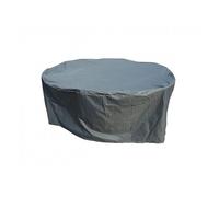 Housse Pour Salon De Jardin En Résine Tressée Camiri 4 Places - Jardideco Gris
