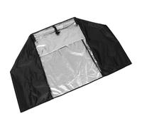 Housse pour Support, Couvercle Noir PVC Oxford Anti-poussière | Fenêtre Visible, Imperméable et Facile à Nettoyer, Usage Professionnel pour Étagère à Multi-niveaux