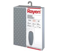 Rayen Housse pour table à repasser 126 x 40 cm – Gris et pois blancs