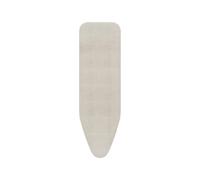 Housse pour Table à Repasser Brabantia Taille B 124x38 cm - Denim Grey | 100% Coton avec Rembourrage en Mousse de 2 mm | Parfaite pour Les Tables de Taille B | Durable, Lavable et Facile à Installer