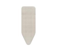 Housse pour Table à Repasser Brabantia Taille C 124 x 45 cm - Denim Grey | Couche supérieure 100% Coton avec Rembourrage en Mousse de 2 mm | pour Tables à Repasser de Taille C | Durable et Lavable