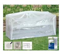 Housse Protection Banc De Jardin 3 Places - 160x80x75cm - Transparente Multicolore