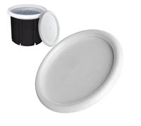 Housse Protectrice pour Bain De Glace Couvercle De Tonneau Isolé, Étanche | Couverture Isolante Bain Froid Pour Maison Appartement Vacances Plage Et Sports