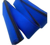 Housse rampe piscine - Néoprène antidérapant avec zip - Protection chaleur pour échelle piscine - 120 cm bleu