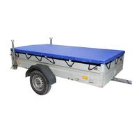 Housse Remorque Baumarktplus Plan PVC 2575x1345x100 mm Bleu