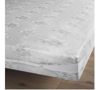 douceur d'intérieur, Rénove-Matelas (160 x 200 cm) Rena Gris, Maille Extensible