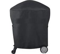 Housse ronde pour barbecue extérieur, bâche protection imperméable anti-uv, anti poussière, coupe vent 71x56cm