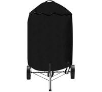 Housse ronde pour barbecue 58 x 77 cm - housse de protection pour barbecue sphérique ou barbecue à charbon - tissu Oxford noir -