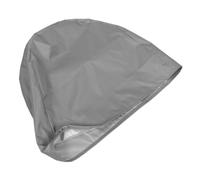 Housse Ronde pour Barbecue Électrique Extérieur, Toile Oxford 210d | Protection 360 Degrés, Sangles Réglables et Cordon de Serrage, Usage Balcon, Résiste au Vent