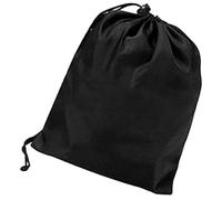 Housse Ronde pour Foyer Extérieur 420d Imperméable, Noire | Résistante à L'usure Déchirures, Pose Rapide, Paquet de Rangement Inclus