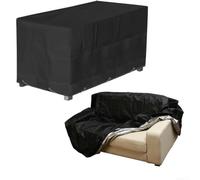 Housse Salon de Jardin Résistante Pluie 160x100x65cm | Barrière pour efficace contre pluie, pour poussière, saleté, garde meubles propres et secs en toute saison