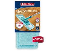 Housse static plus Leifheit 52124, housse de rechange pour balai serpillière Clean Twist M Ergo / PowerClean, tous sols, 1 pièce