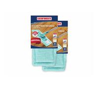 Housse static plus Leifheit 55163, serpillères de rechange balai serpillière Clean Twist Ergo/PowerClean, nettoyage à sec, lot de 2