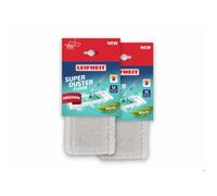 Housse Superduster Leifheit Floor M 55387 housse dépoussiérante de rechange pour balai serpillière de taille M tous sols lot de 2