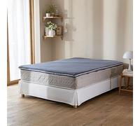 Housse surmatelas Jersey Anthracite 100% Coton Extensible 70x190