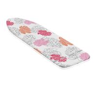 Leifheit Housse pour table à repasser Cotton Comfort Universal,housse de repassage rembourrage 3 mm,housse pour planche à repasser jusqu'à 140x45 cm, protection table à repasser avec bande élastique