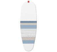 Housse table à repasser Premium clip 130 x 47 cm blanc, gris et bleu