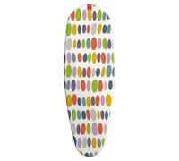 Housse table à repasser Premium clip - 130 x 47 cm - multicolore