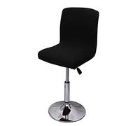 Housse Tabouret de Bar Lot de 4/2, Housse Tabouret Bar Industriel Couverture Chaise de Bar Protege Chaise Recouvre Pivotante Courte Chaise Salle a Manger Universelle Extensible