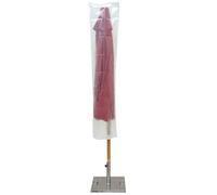 Ribimex Housse pour parasol droit transparente