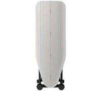 Laurastar Housse Universalcover Gris Clair, Housse Universelle pour Table à Repasser, 131cm x 55cm, 100% Coton, Lignes Graphiques, Repère de Pliage, Clip de Serrage, Montage Rapide, Lavable en Machine