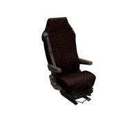 Housse Universelle pour Siège Camion Coton Matelassé Noir
