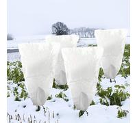Housses antigel pour plantes hiver, set de 4 pièces 80x60 cm