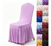 Housses chaise événements fête banquet d'hôtel jupe tissu spandex