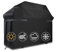 Housses de barbecue Housse de barbecue étanche Coupe-vent, indéchirable Housse de barbecue avec sangles et sac (145 x 61 x 117 cm)