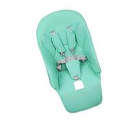 Housses de Chaise Haute pour Bébé en Similicuir avec Coussinet Rembourré, Housse de Protection Confortable avec Fixations Sécurisées, Accessoire Universel pour Garçons et Filles (Green À la Menthe)