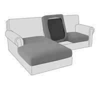 Housses De Coussin De Siège De Canapé En Velours Extensible,Housse De Protection,Housses De Coussin De Canapé De Remplacemen[CA40]