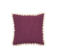 Housses de coussins Broste Copenhagen POM Bordeaux 40x40 cm