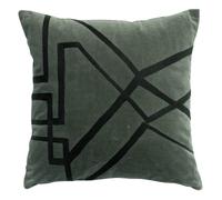Housses de coussins Vivaraise FARA BRODE Gris 45x45 cm