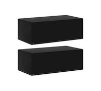 Housses de meubles de jardin 2pcs 6oillets barbecue 170x90x60cm3082846