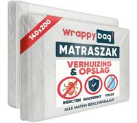 Housses de protection en plastique pour matelas, lot de 2