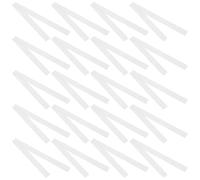 Housses de Protection pour Ceinture 100 Pièces en Plastique Long 110x5 Cm